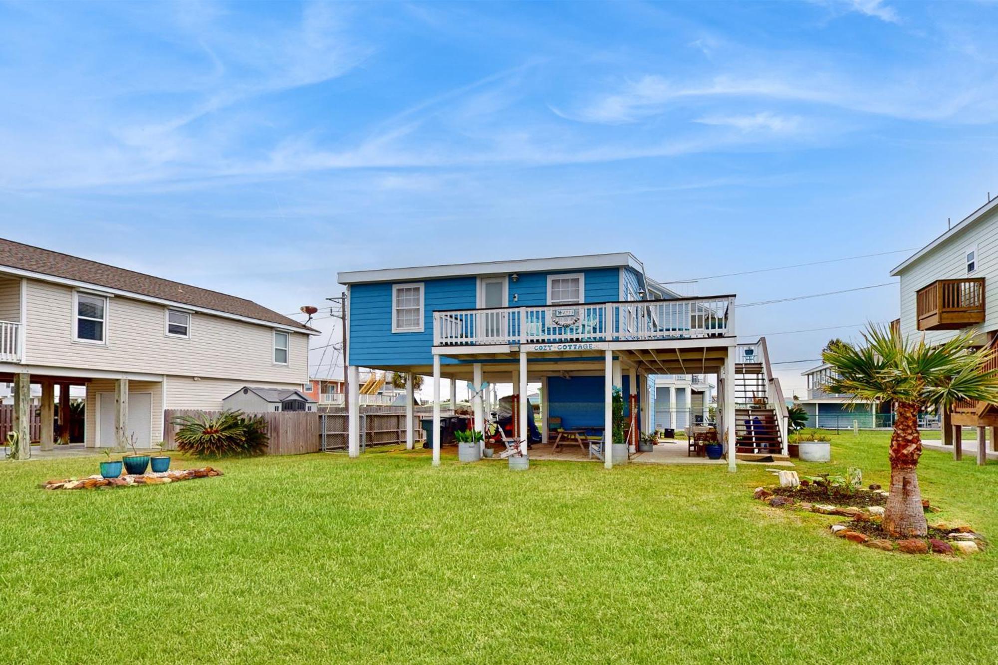 Cozy Cottage Galveston Kültér fotó